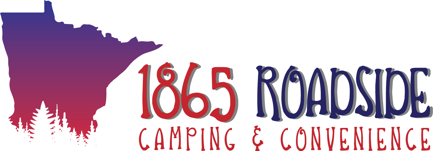A green background with the words " 1 8 6 5 rodeos camping & catering ".